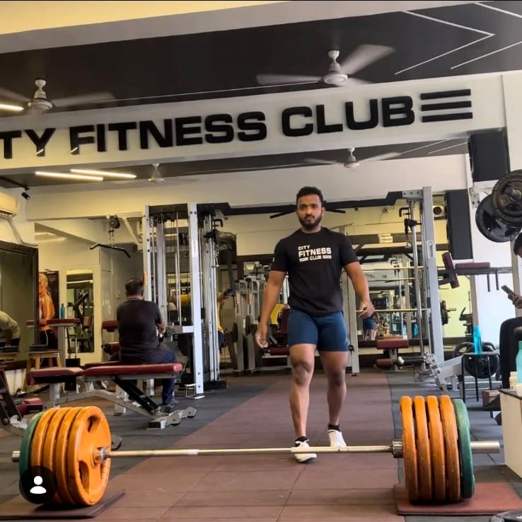 Strength training at City Fitness Club